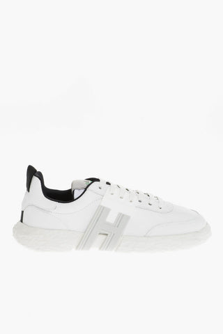 Sneakers Basse 3R in  Pelle con Applicazione Monogram