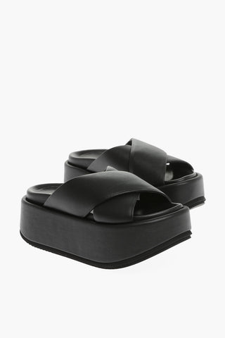 Sandali ADIT in Pelle con Platform 6cm
