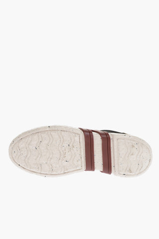 Sneakers Basse 3R in Tessuto e Suede con Applicazione Monogram In gomma