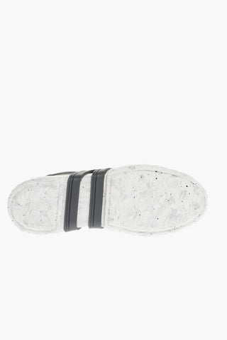 Sneakers Basse 3R in  Pelle con Applicazione Monogram