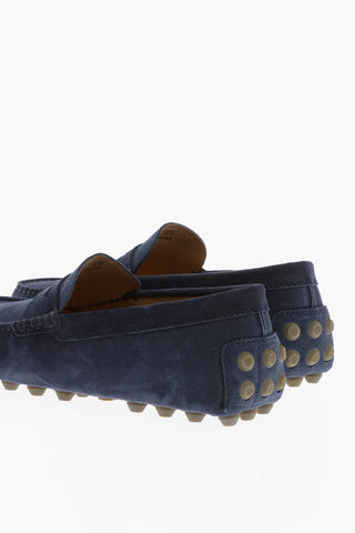 Suede Penny Loafers