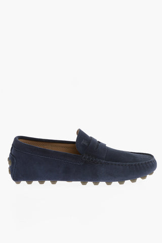 Suede Penny Loafers
