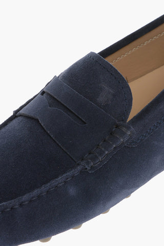 Suede Penny Loafers