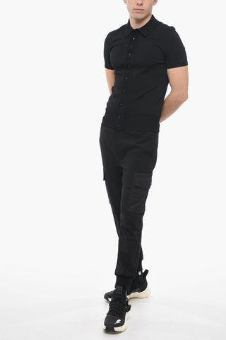 Polo Slim Fit in Tessuto Tecnico