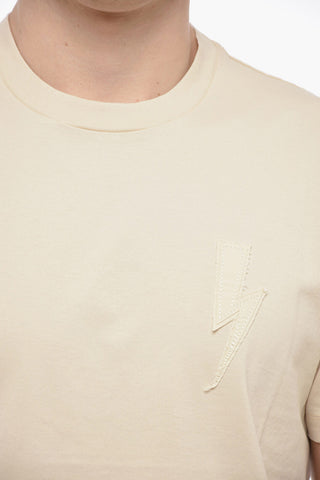 Slim Fit BOLT BADGE T-Shirt with Logo Patch
