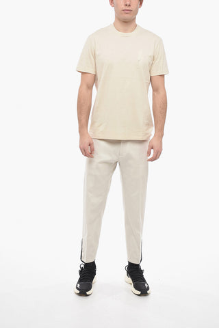 Slim Fit BOLT BADGE T-Shirt with Logo Patch