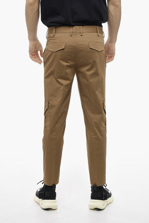 Pantaloni Cargo Skinny Fit NATE in Cotone Stretch