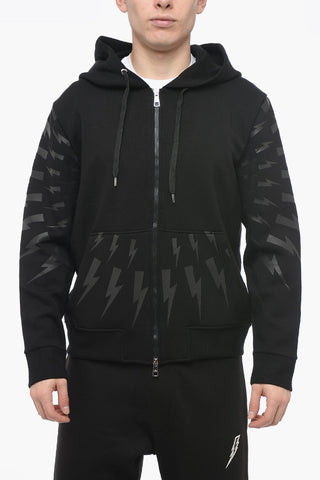 Neoprene THUNDER Hoodie with Front Zip