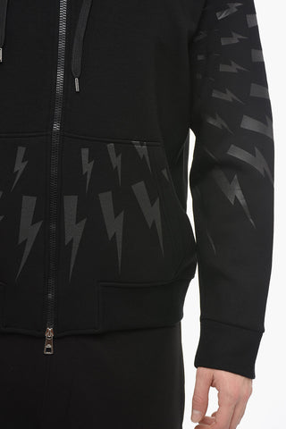 Neoprene THUNDER Hoodie with Front Zip