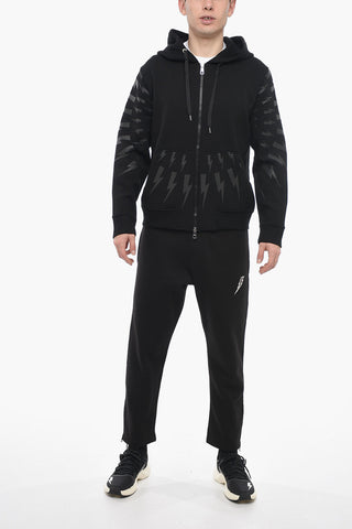 Neoprene THUNDER Hoodie with Front Zip