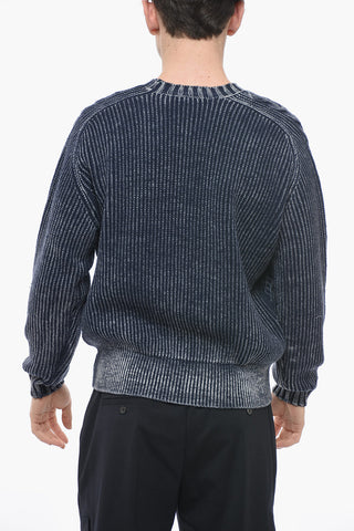Aran Wool Baggy Fit Pullover