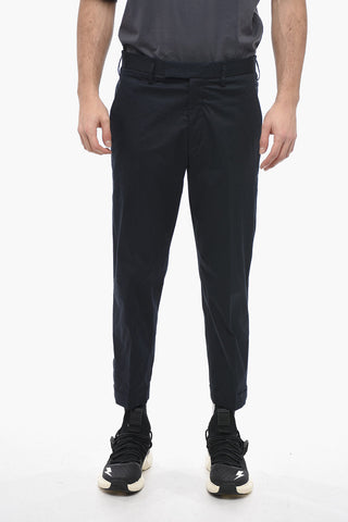 Slim Fit Pants BARRETT METAL with Adjustable Ankle