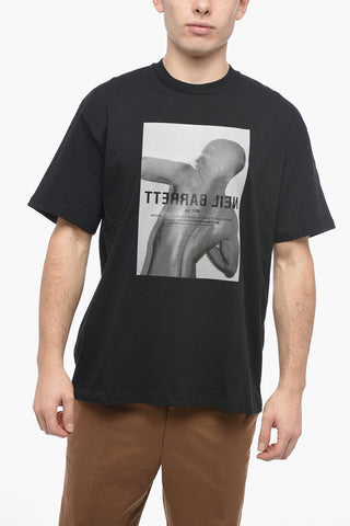 Easy Fit BODY Crew-Neck T-shirt with Maxi Print