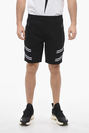 Shorts VARSITY Loose Fit a Vita Bassa con Inserti Elastici