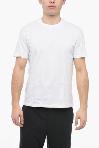 Set mit 2 Paaren Slim-Fit Rundhals-T-Shirts