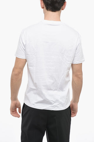 Set mit 2 Paaren Slim-Fit Rundhals-T-Shirts