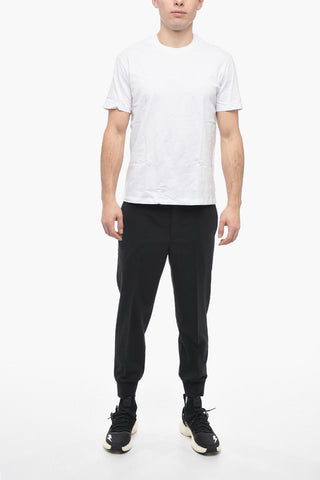 Set mit 2 Paaren Slim-Fit Rundhals-T-Shirts