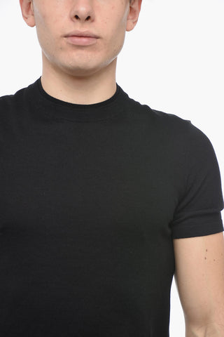 Short-sleeved DOUBLE CREW Wool Blend Sweater