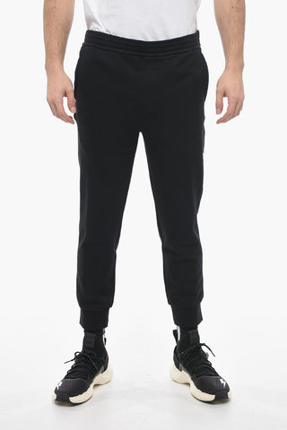 Cotton Skinny Fit Joggers with Cuffs