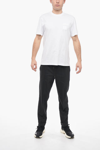 Slim Fit MEMORY OF ARMY Crew-neck T-Shirt