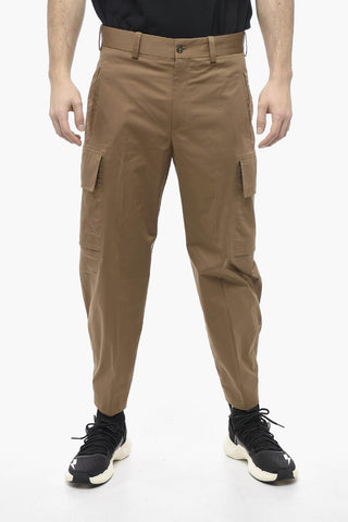 Stretch Cotton FIREMAN Loose Fit Cargo Pants