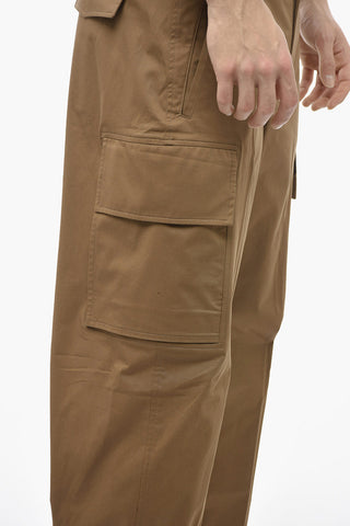 Stretch Cotton FIREMAN Loose Fit Cargo Pants
