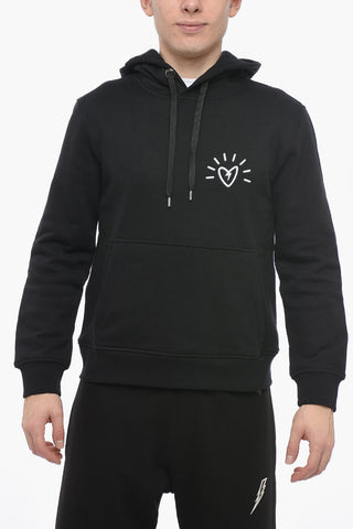 Felpa Hoodie VALENTINE DAY'S con Maxitasca