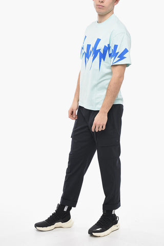 T-Shirt Rundhals JUMBLED BOLT Slim Fit