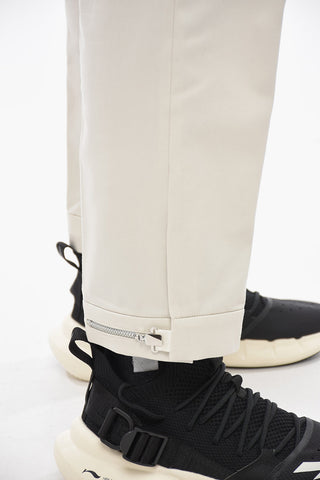 Slim Fit BARRETT METAL Pants with Adjustable Ankles