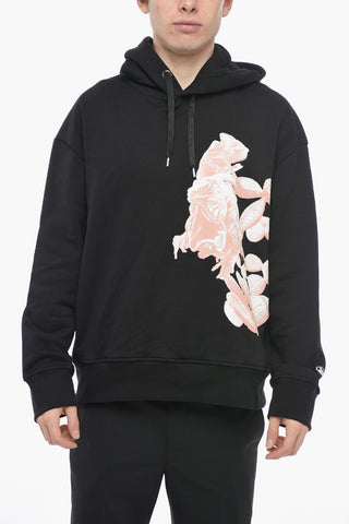 Felpa Hoodie DESERT ANIMALS in Cotone Garzato