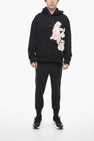 Felpa Hoodie DESERT ANIMALS in Cotone Garzato