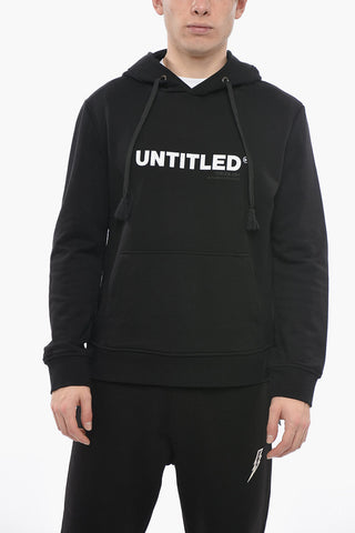 UNTITLED Hoodie Sweatshirt with Lettering
