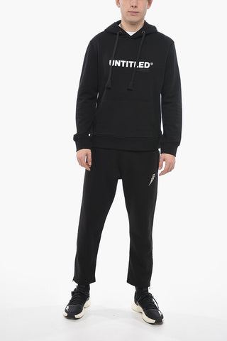 UNTITLED Hoodie Sweatshirt with Lettering