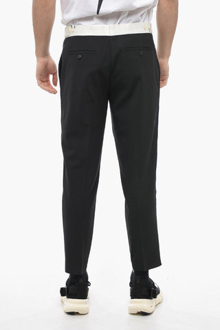 Pantaloni JAMIE Slim Fit con Dettagli a Contrasto