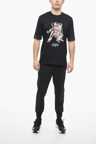 Printed THE MODERN ART OF JIU JITSU Crew-neck T-Shirt