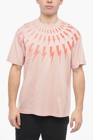 T-Shirt Girocollo FAIR-ISLE THUNDERBOLT Easy Fit