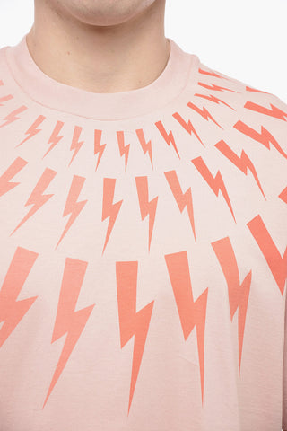 T-Shirt Girocollo FAIR-ISLE THUNDERBOLT Easy Fit