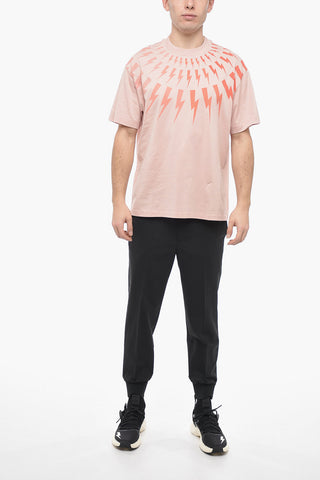 T-Shirt Girocollo FAIR-ISLE THUNDERBOLT Easy Fit