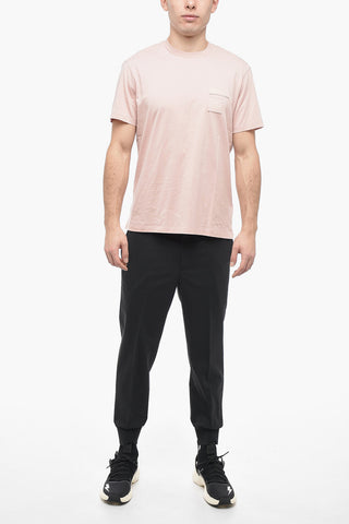 Slim Fit MEMORY OF ARMY Crew-neck T-Shirt