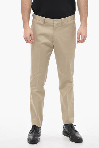 Notch LapeL Stretch Cotton Slim Fit Suit