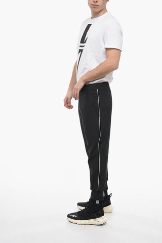 Low-Rise Slouch Fit CHARLIE Pants with Side Piping