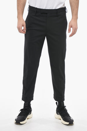Slim Fit Chino Pants JAMIE with Ankle Zip