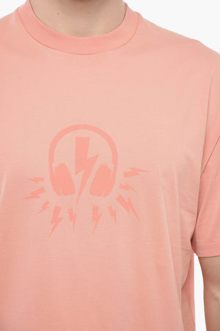Easy Fit MUSIC BOLT Crew-neck T-Shirt