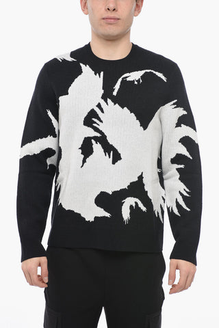 Maglia THREE EYED RAVENS in Misto Lana e Cashmere