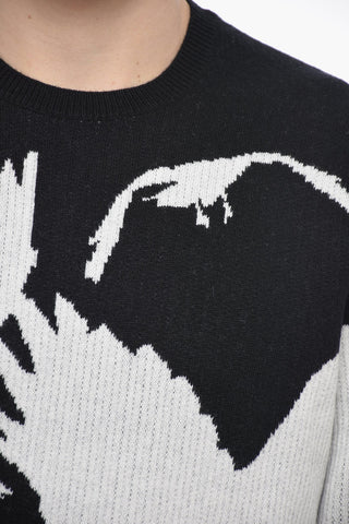 Maglia THREE EYED RAVENS in Misto Lana e Cashmere