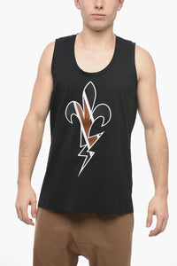 Tanktop FLEUR-DE-THUNDER mit Stickerei