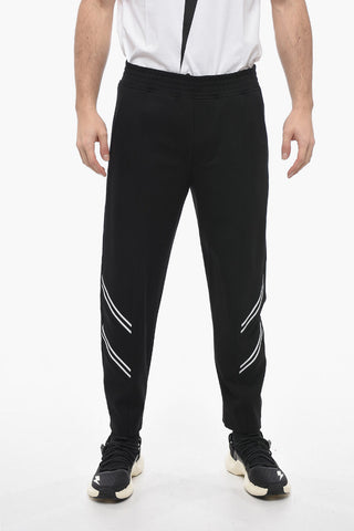 Joggers REM + VARSITY con Bande a Contrasto