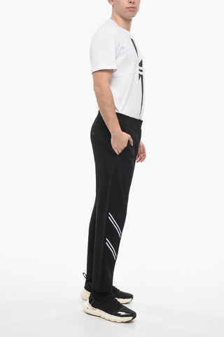 Joggers REM + VARSITY con Bande a Contrasto