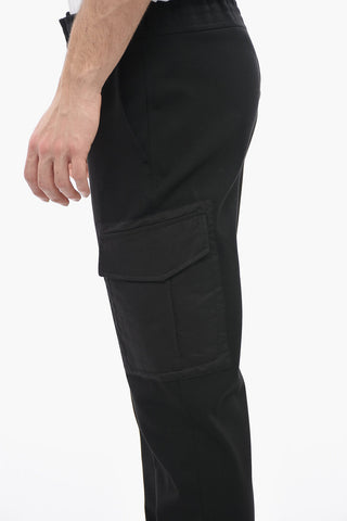 카고 조거 팬츠 스키니 핏 로우라이즈