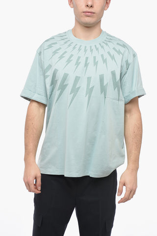 T-Shirt Girocollo FAIR-ISLE THUNDERBOLT Easy Fit